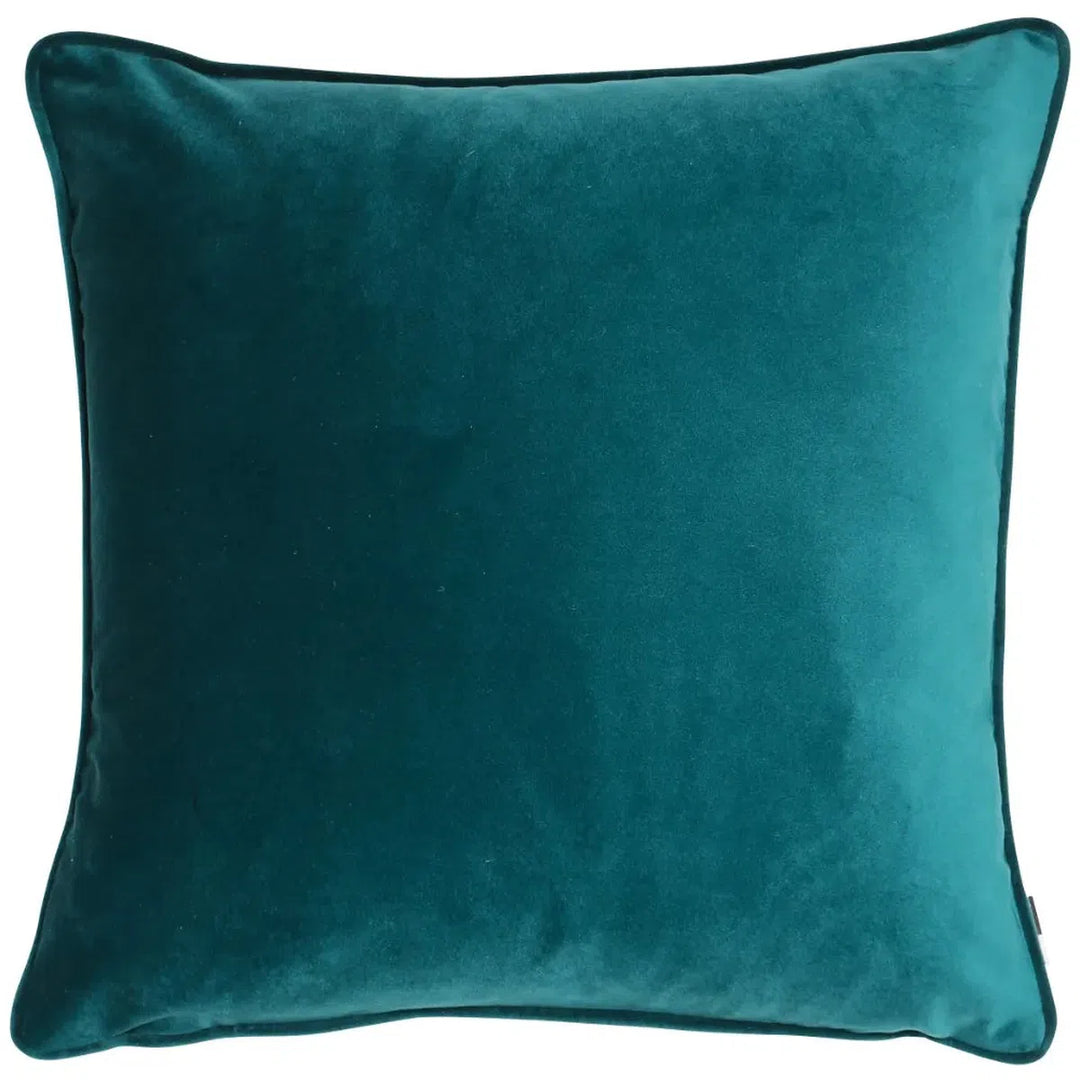 Malini Luxe Velvet Cushion in Teal