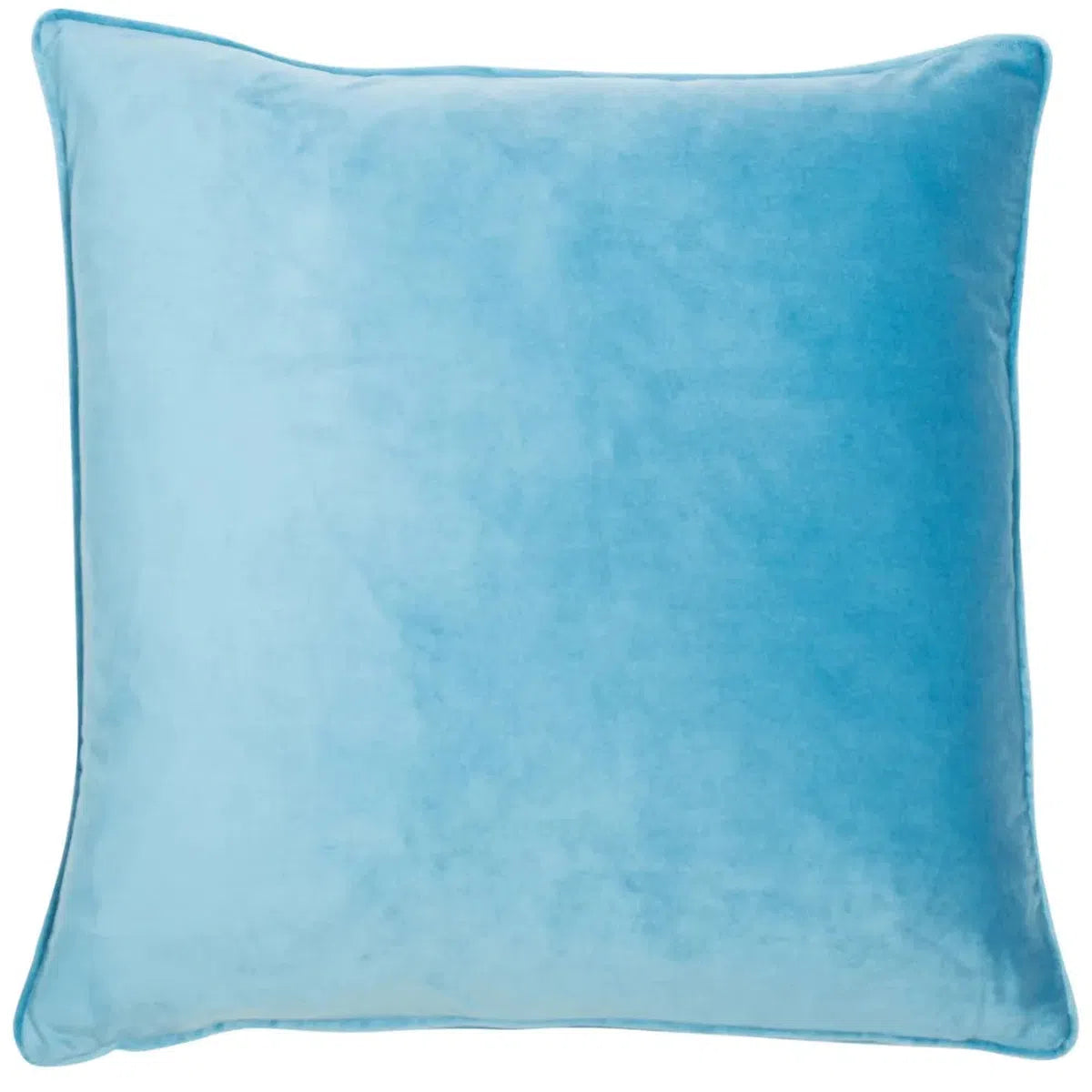Malini Luxe Velvet Cushion in Turquoise square small