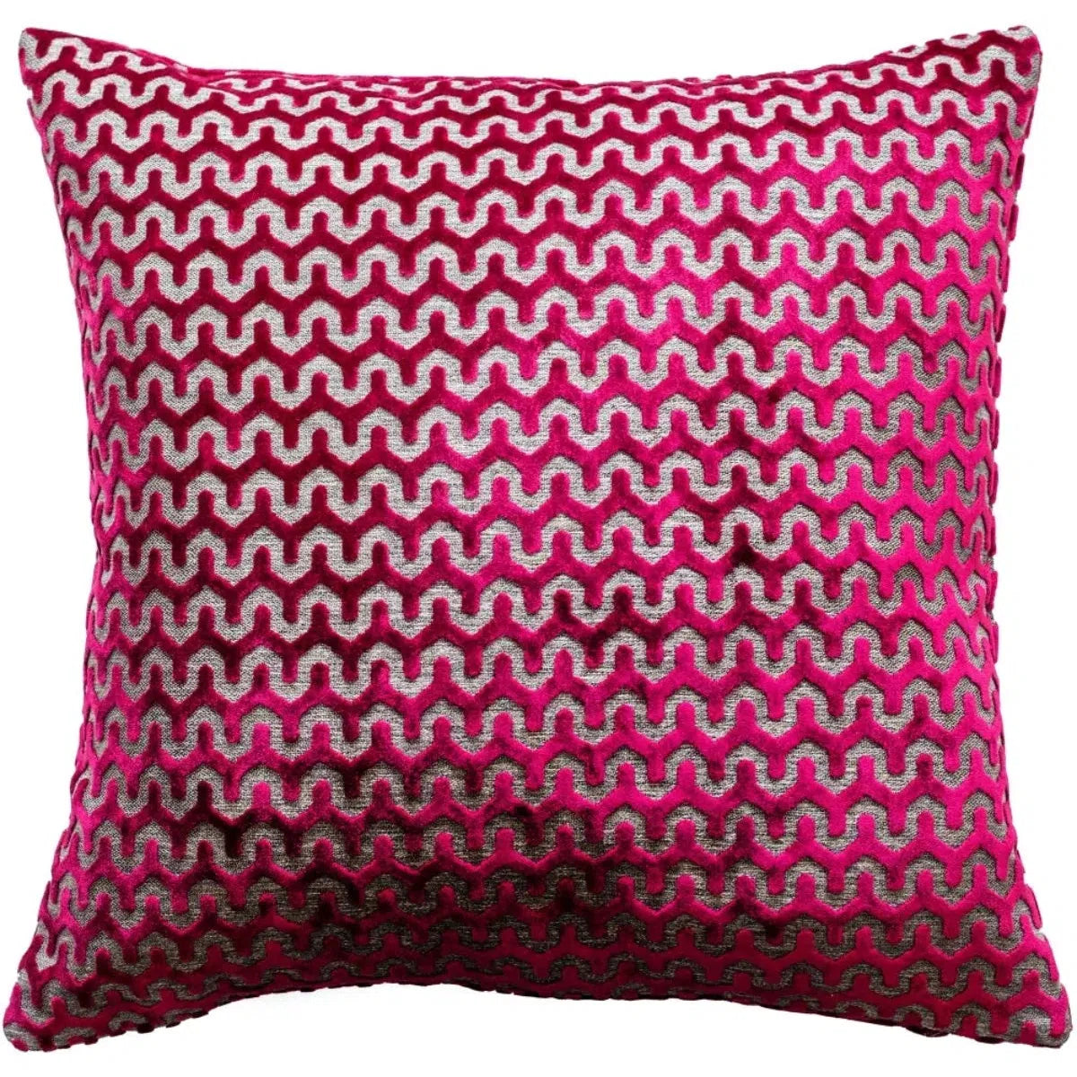 Malinin Oslo Cushion in Fuchsia - Large
