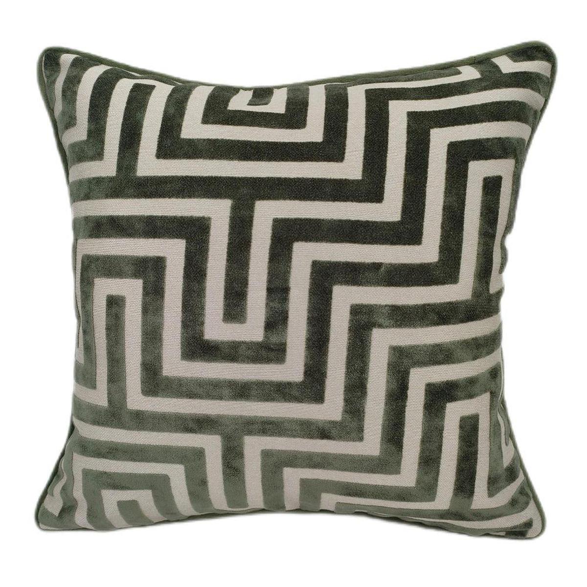 Malini Paul Moneypenny Amazing Cushion in Sage-Beaumonde