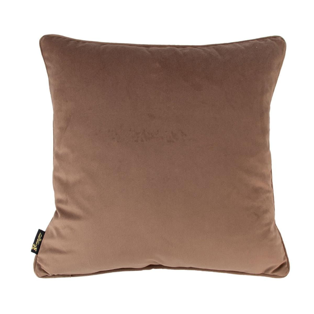 Malini Paul Moneypenny Damnhot Cushion In Taupe-Beaumonde