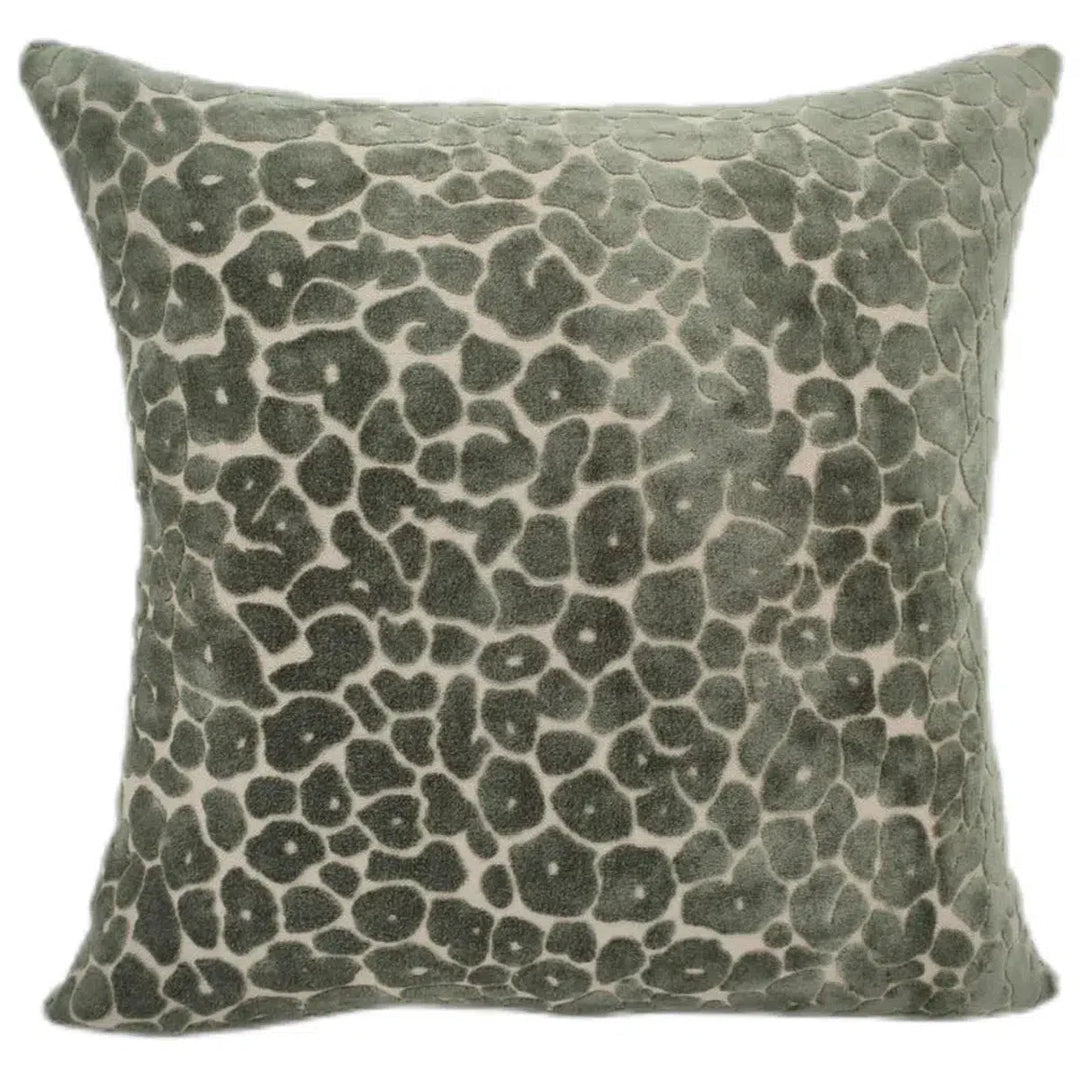 Malini Paul Moneypenny Spoton Cushion in Sage