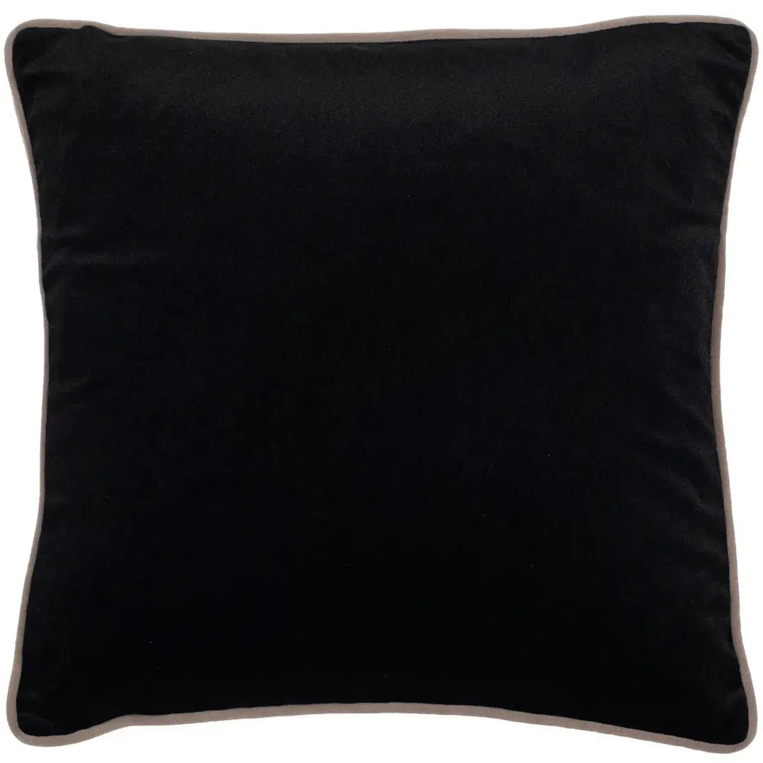 Malini Paul Moneypenny Twofaced Cushion in Black