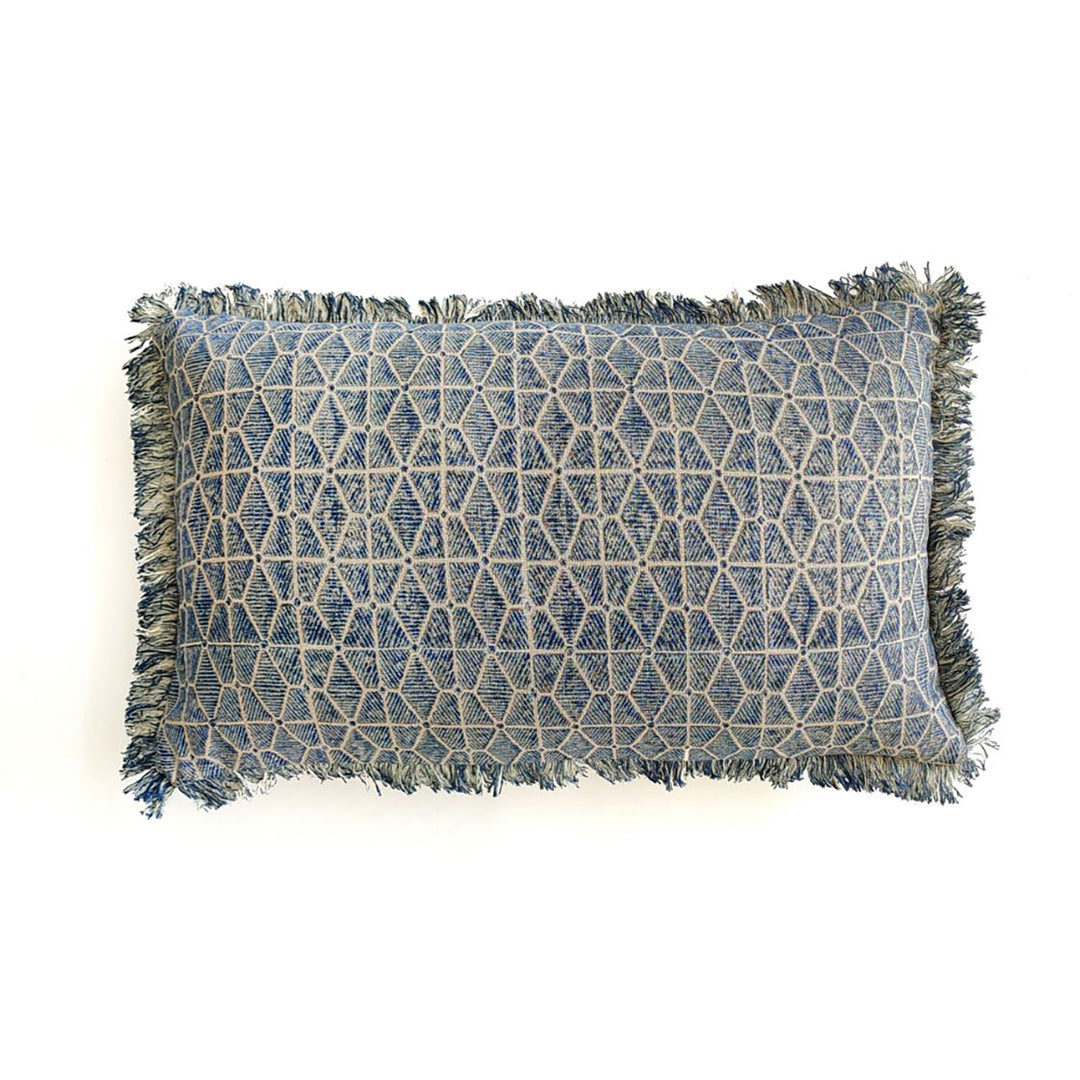 Malini Ravi Cushion In Indigo