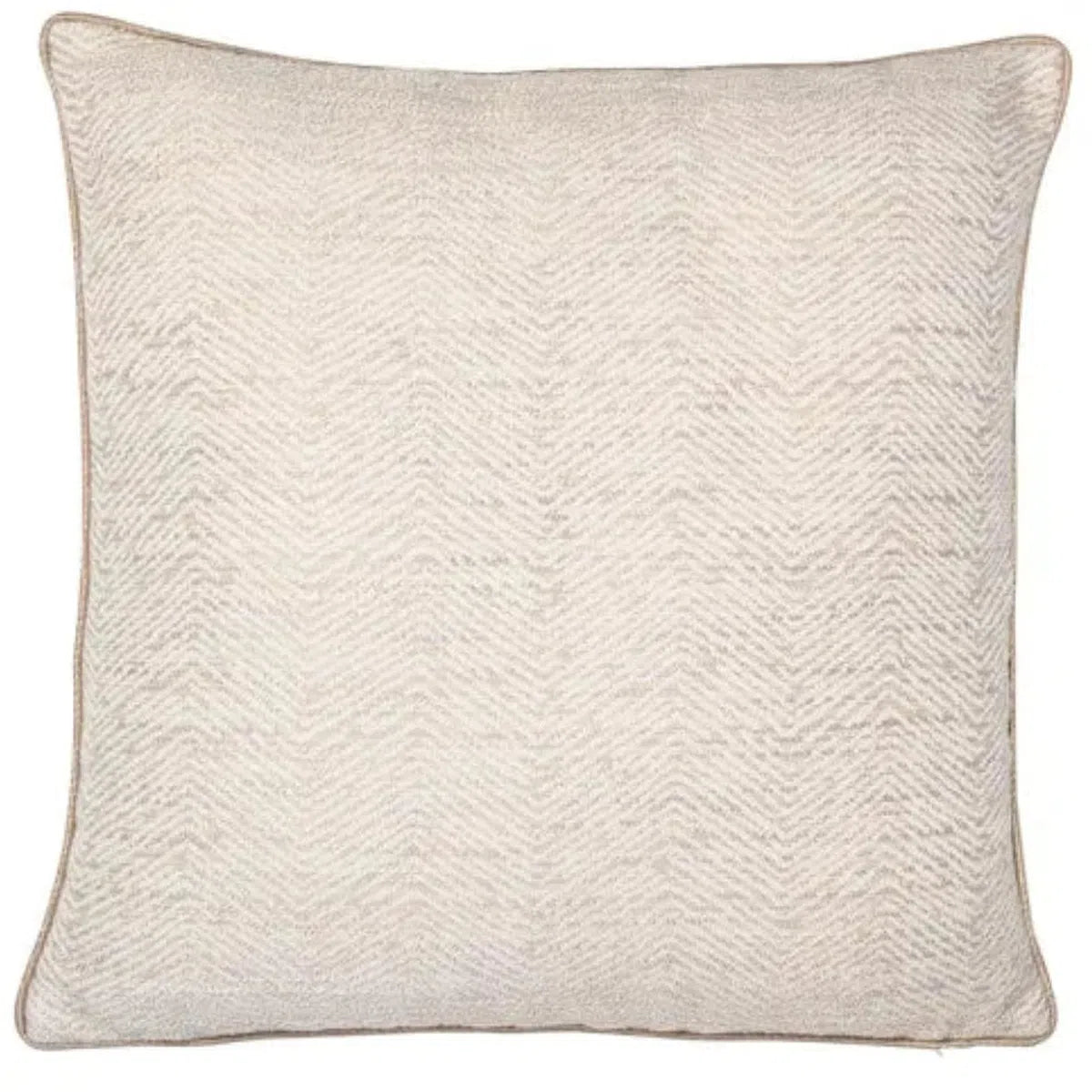 Malini Ripple Cushion In Natural-Beaumonde