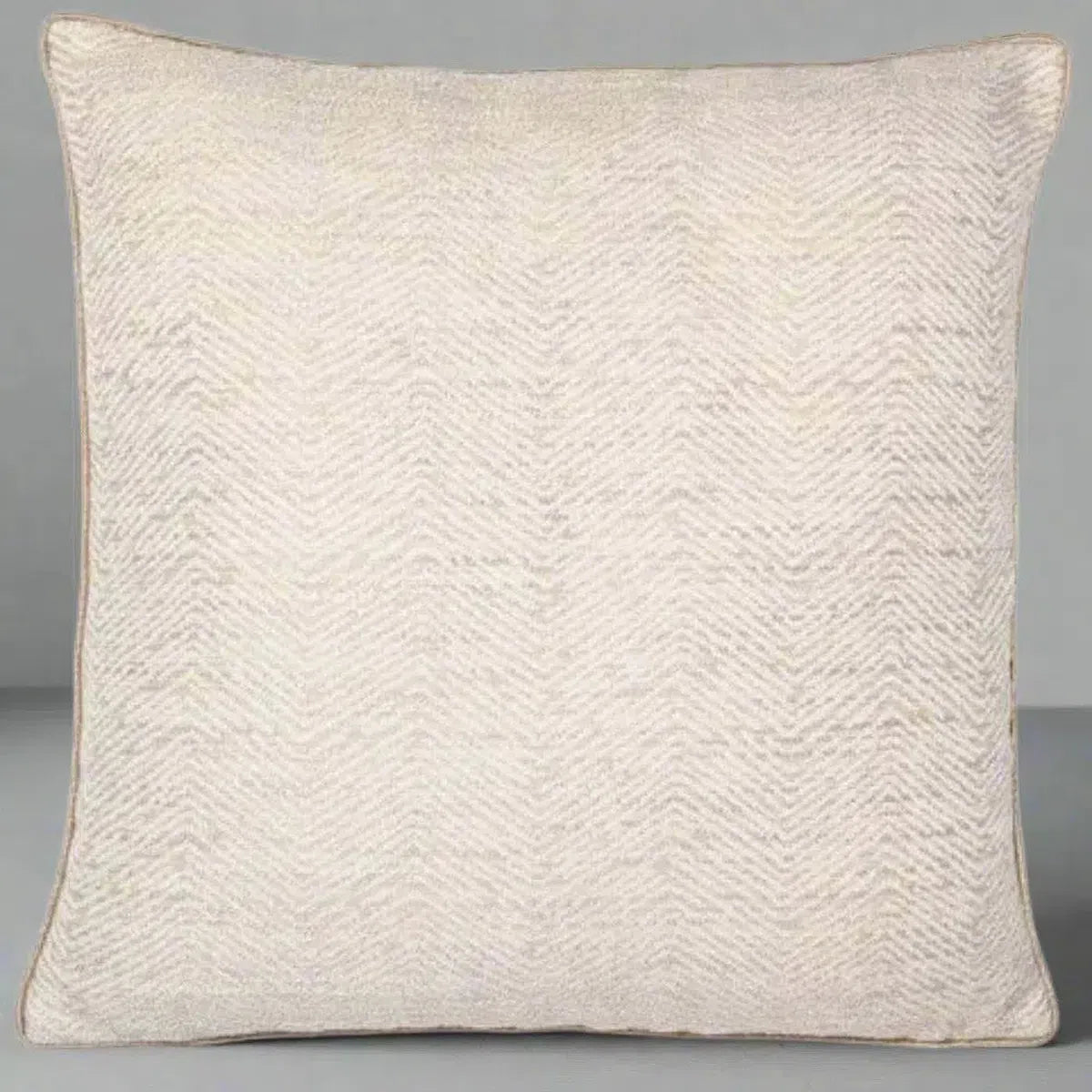 Malini Ripple Cushion In Natural-Beaumonde