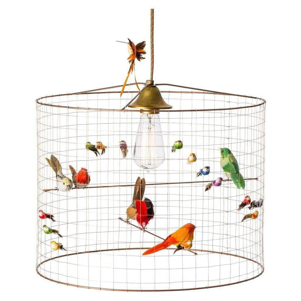 Mathieu Challieres La Voliere Birdcage Pendant Lamp 45cm