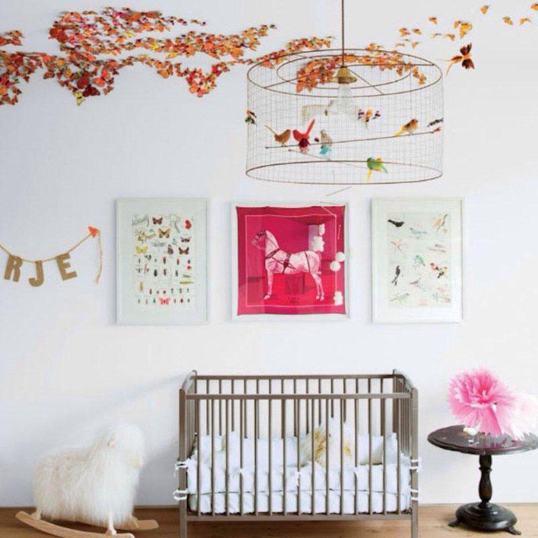 Mathieu Challieres La Voliere Birdcage Pendant Lamp 66cm