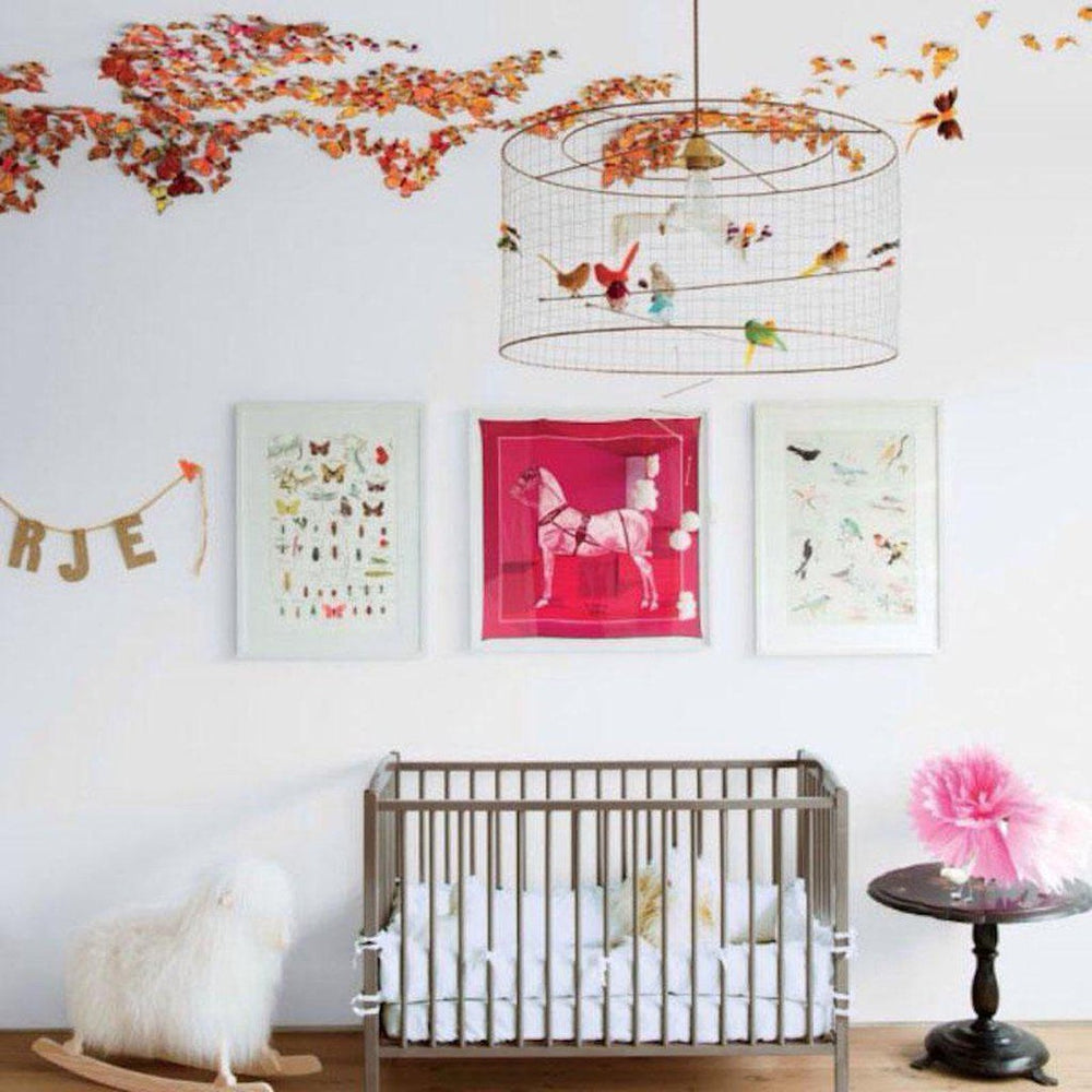 Mathieu Challieres La Voliere Birdcage Pendant Lamp 66cm