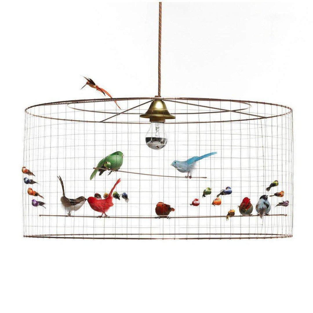 Mathieu Challieres La Voliere Birdcage Pendant Lamp 66cm