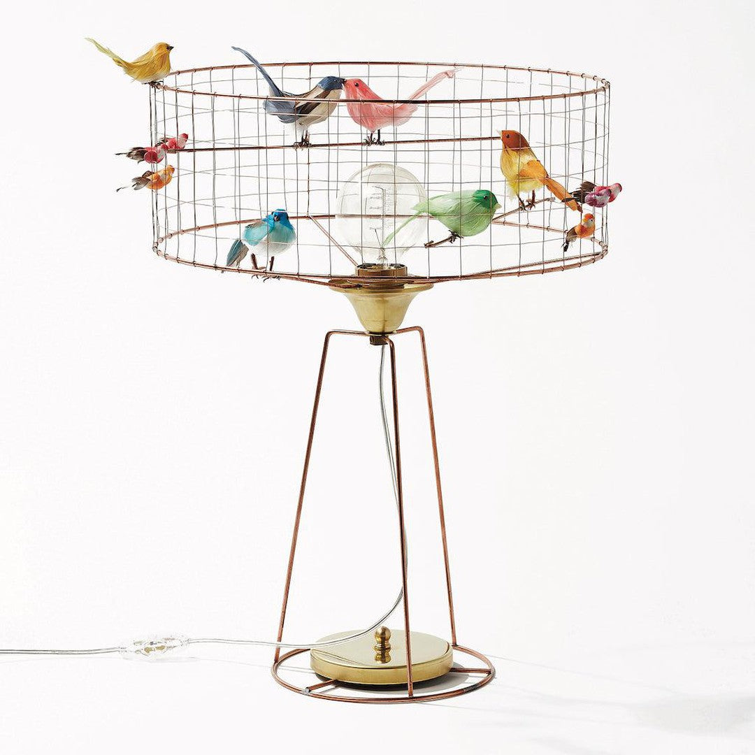 Mathieu Challieres La Voliere Table Lamp Tambour