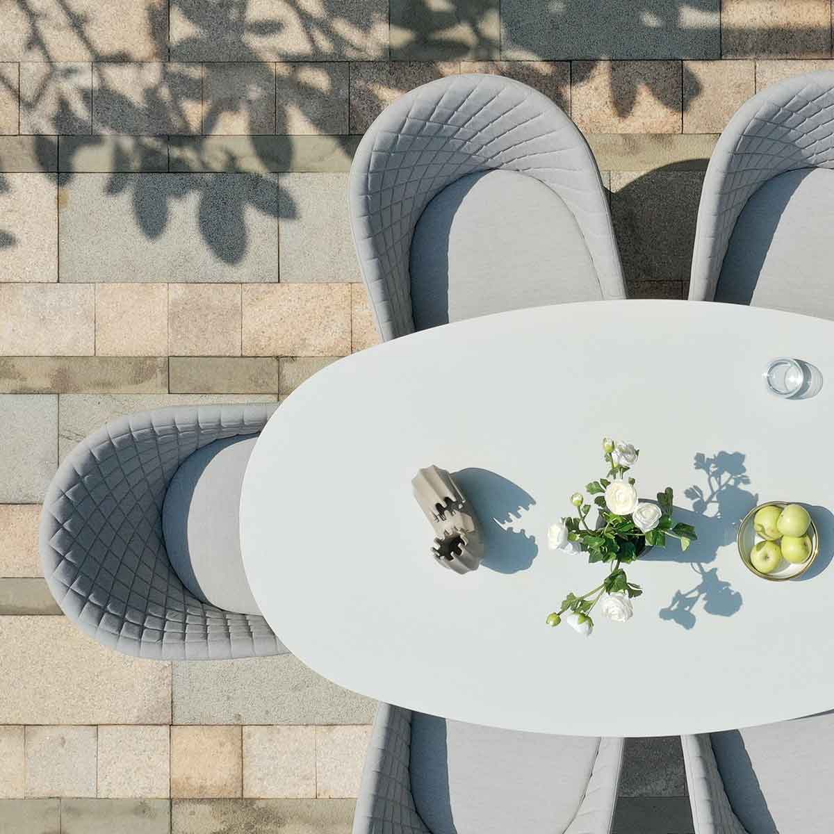Maze Ambition 6 Seat Oval Dining Set