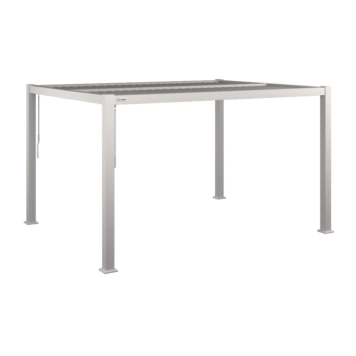 Maze Como Pergola Aluminium Rectangular 30x40 Frame Only-Beaumonde