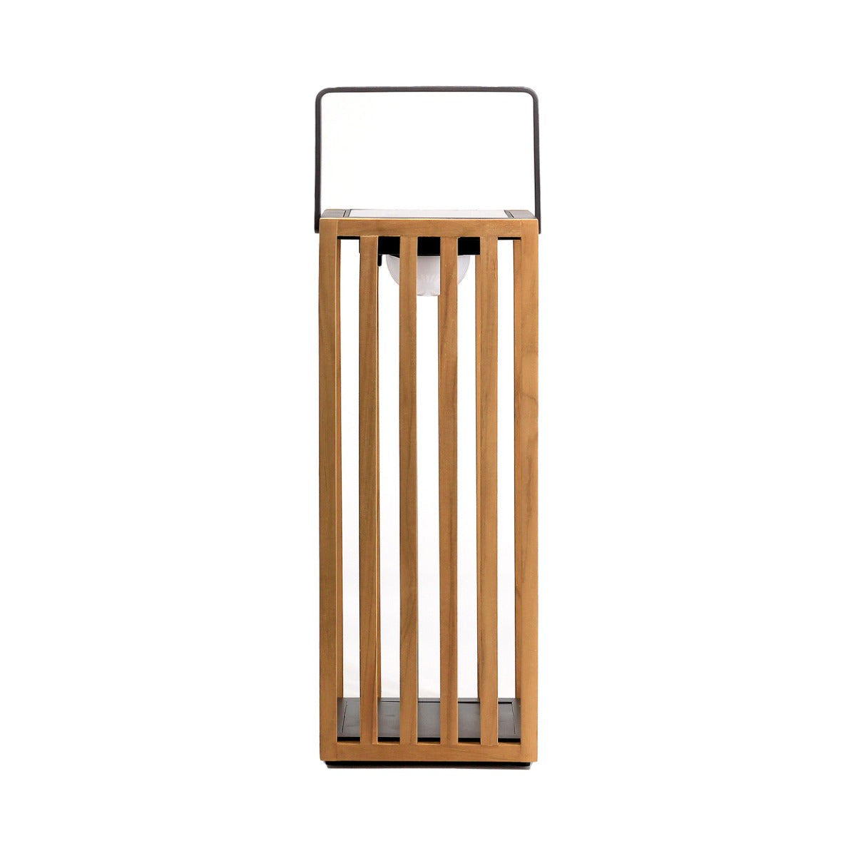 Maze Venus Solar Light - Wood - Charcoal-Beaumonde