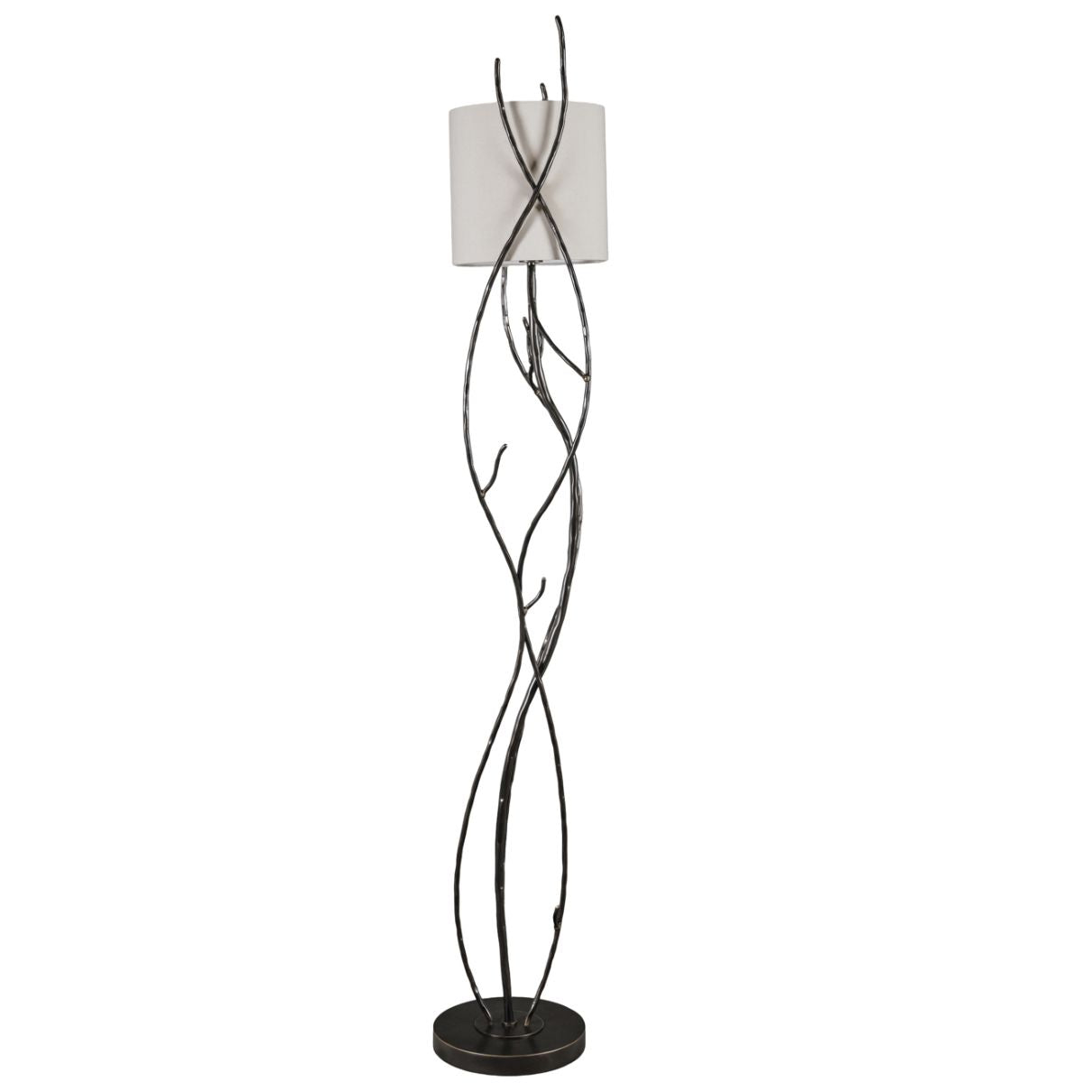 Libra Interiors Ember Iron Floor Lamp 150cm