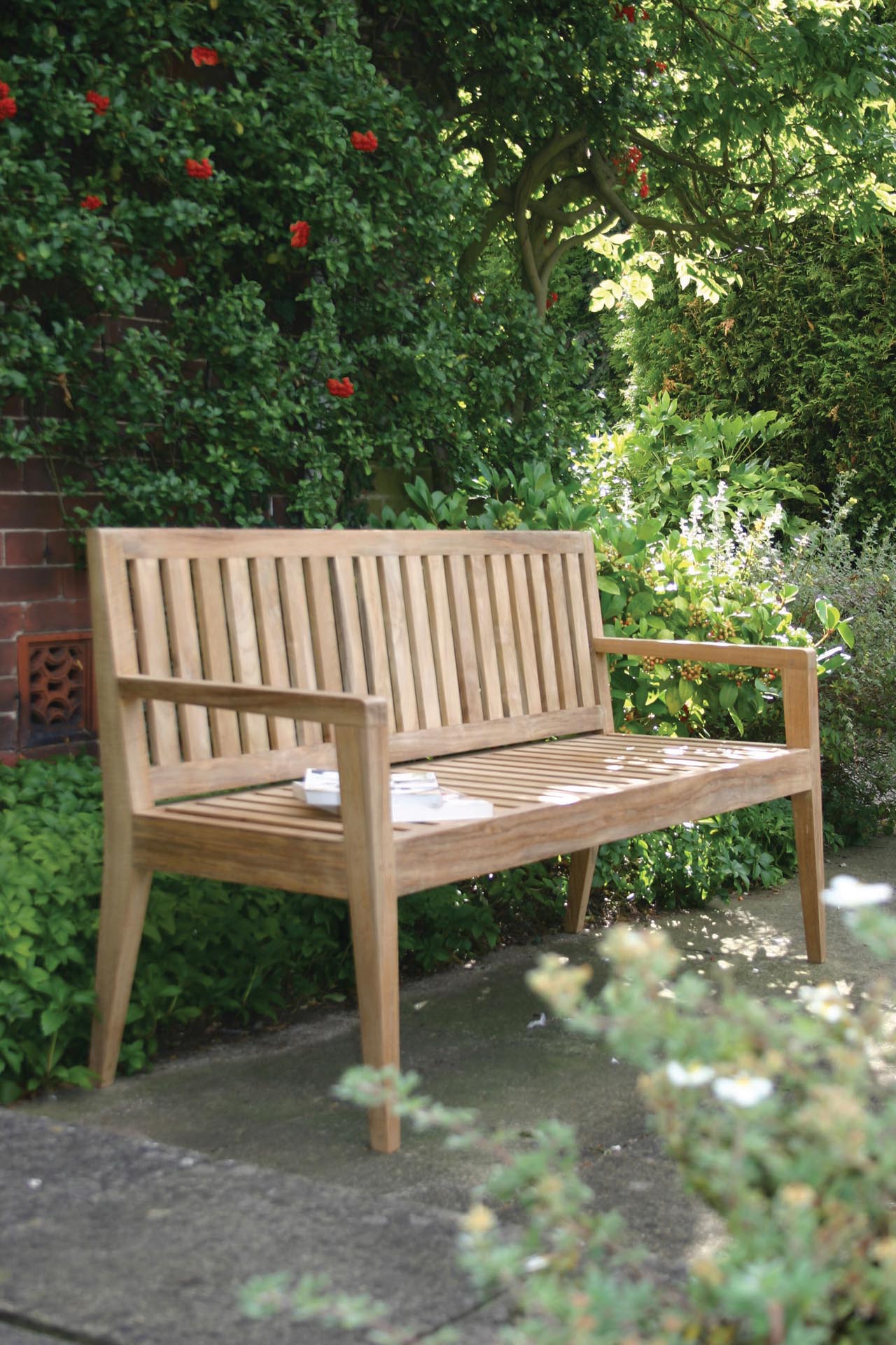 PR Home Menton Outdoor Bench – Teak