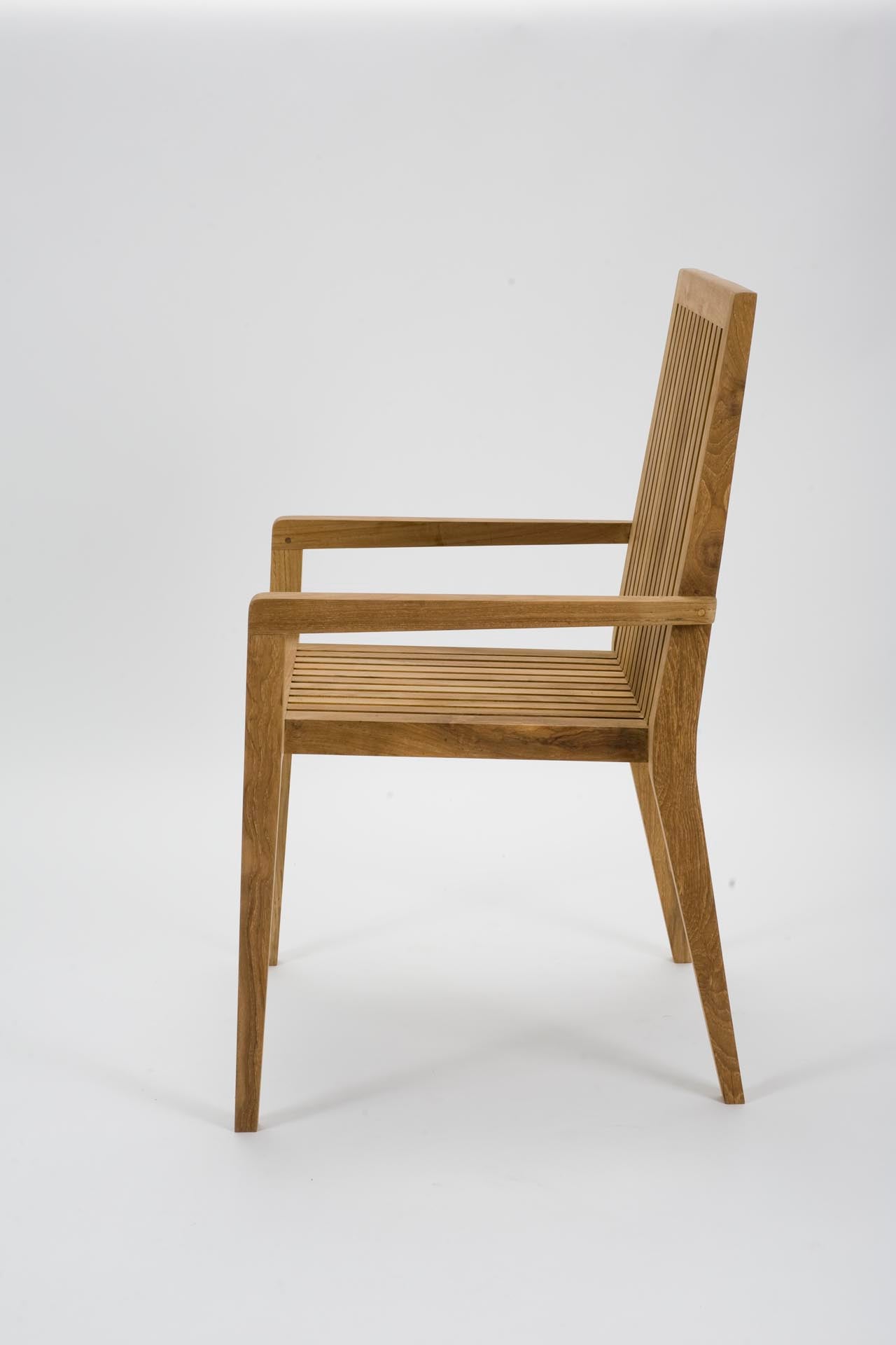 PR Home Menton Outdoor Dining Armchair – Teak