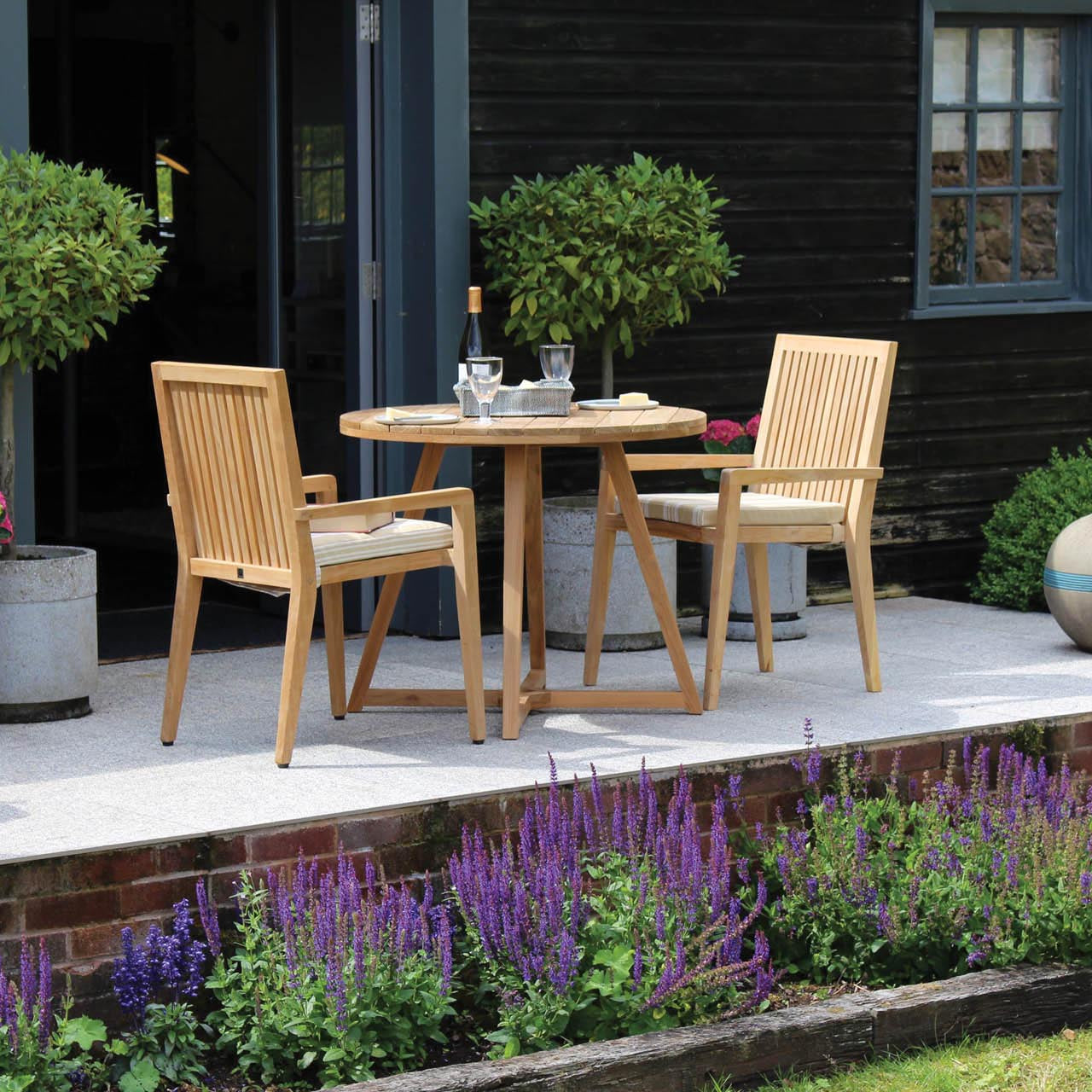 PR Home Menton Outdoor Dining Armchair – Teak