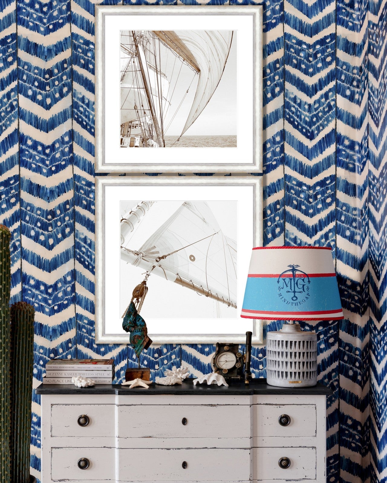 Mind The Gap Sailing High II Framed Art-Beaumonde