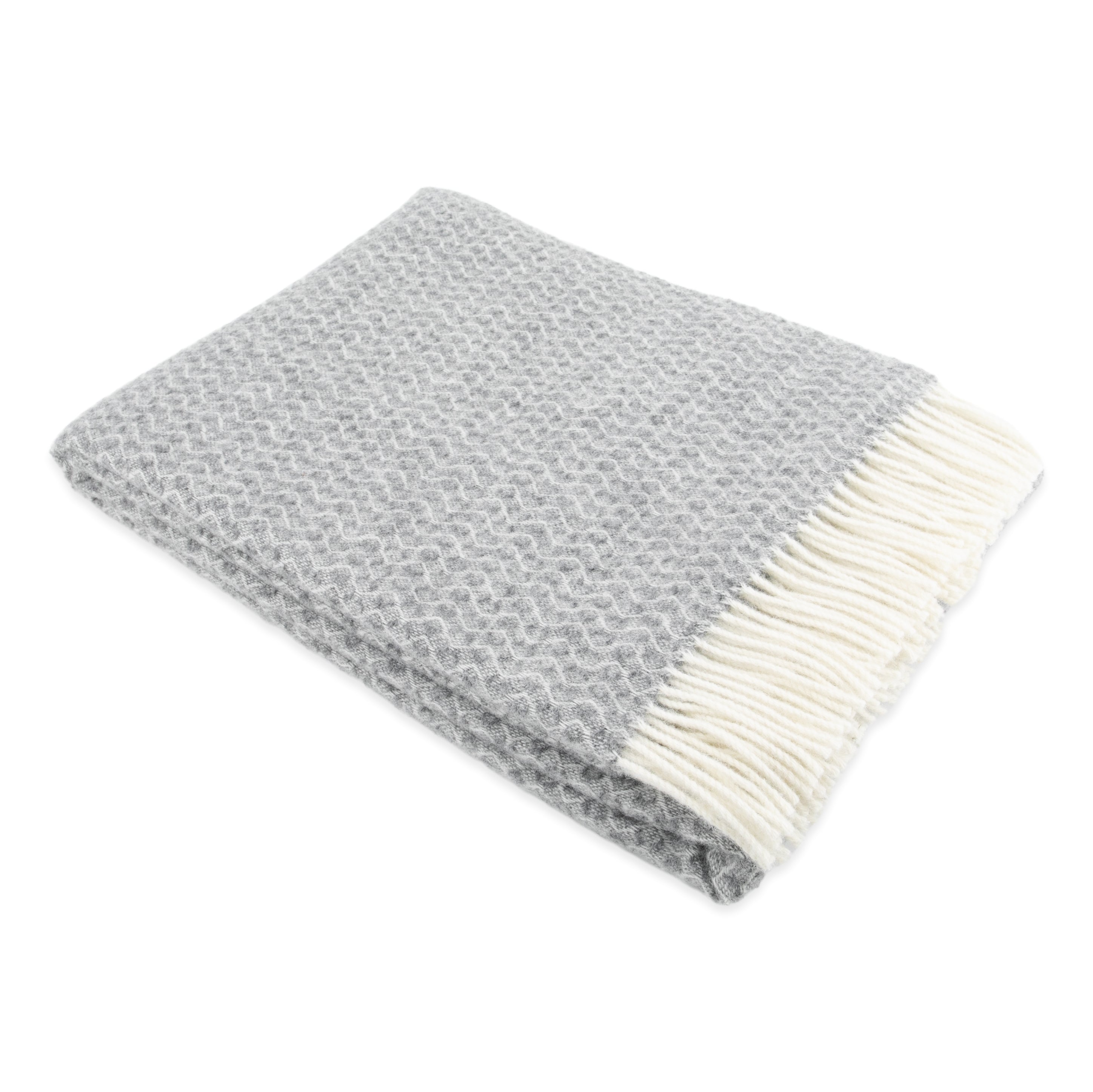 Native Home & Lifestyle Hoop Pattern Wool Blanket-Beaumonde