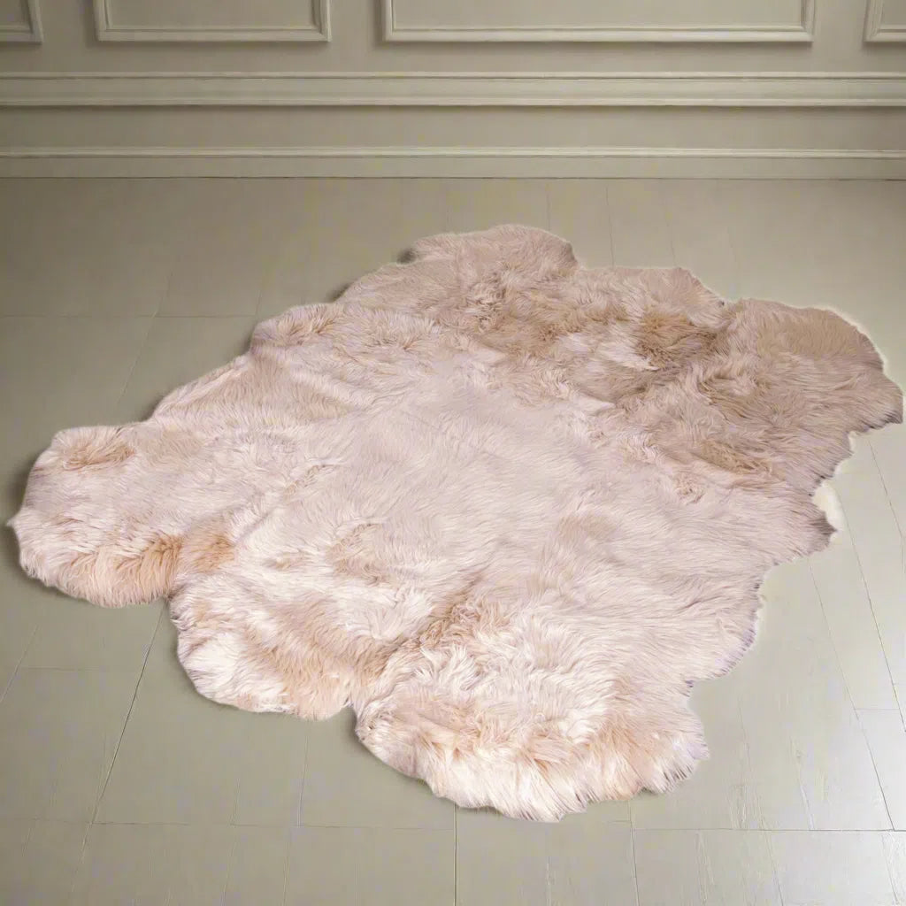 Native Home Sextuple Sheepskin Rug-Beaumonde