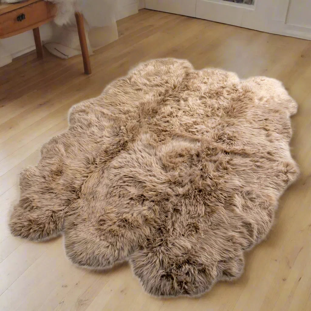 Native Home Sextuple Sheepskin Rug-Beaumonde