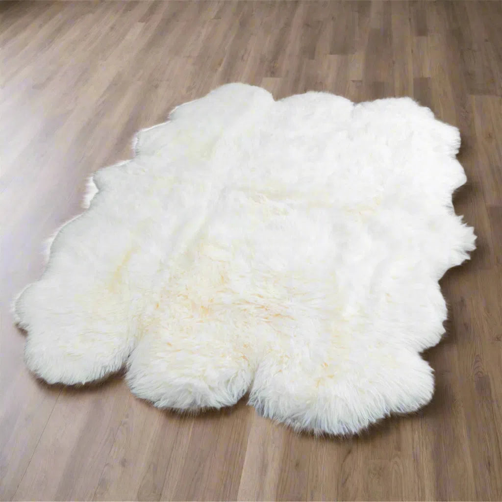 Native Home Sextuple Sheepskin Rug-Beaumonde
