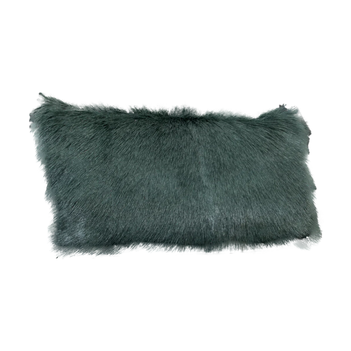 Native Home Turquoise Goatskin Cushion-Beaumonde