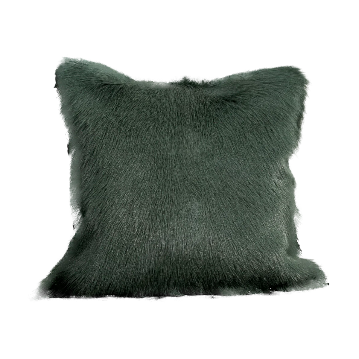 Native Home Turquoise Goatskin Cushion-Beaumonde