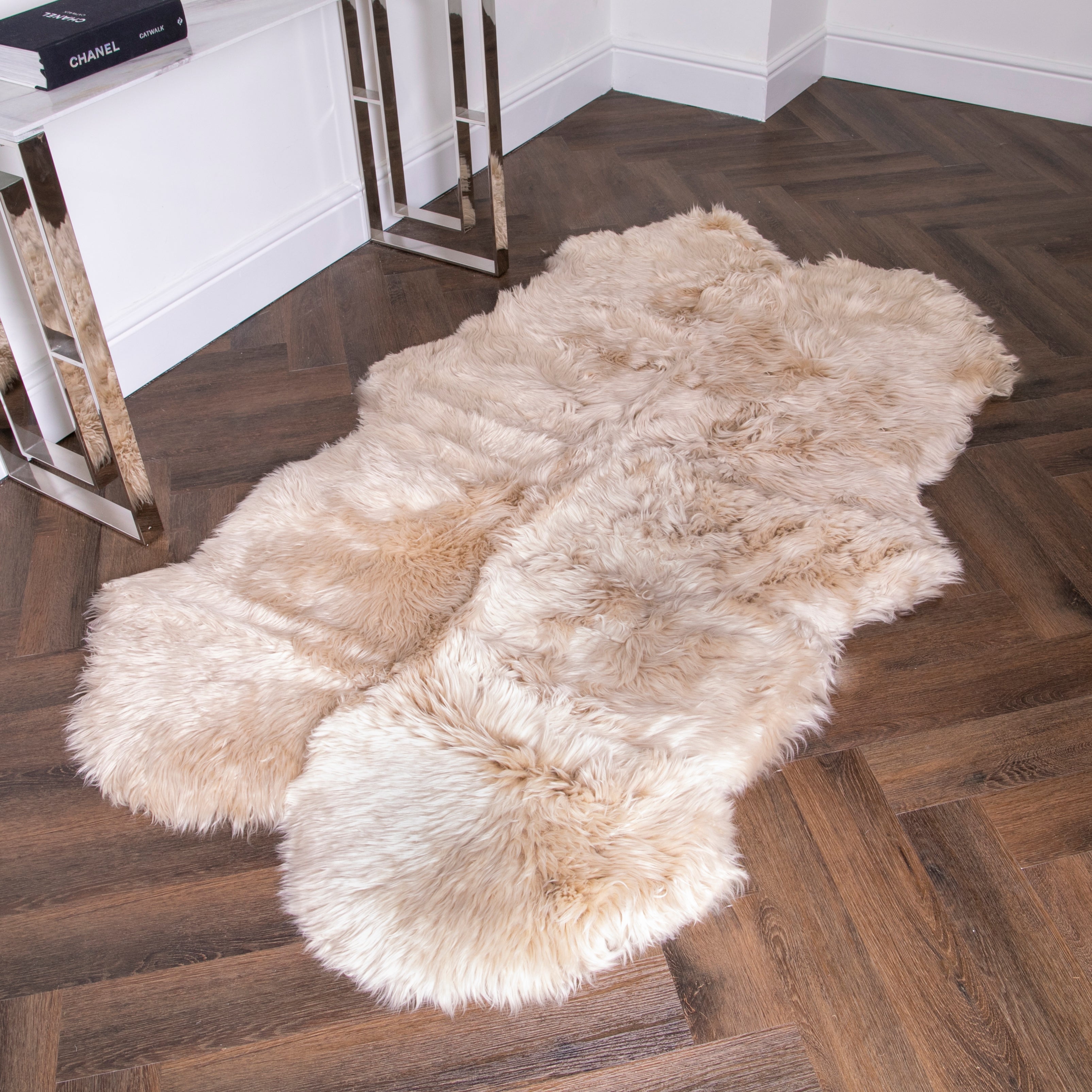 Native Home & Lifestyle Quad Sheepskin Rug-Beaumonde