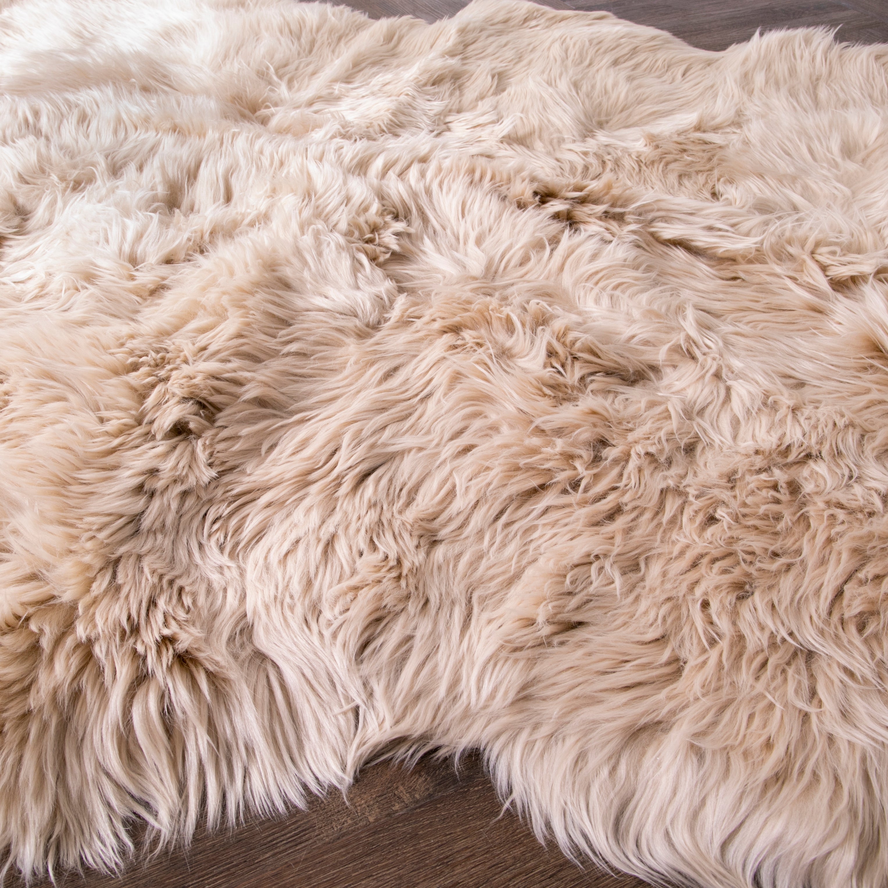 Native Home & Lifestyle Quad Sheepskin Rug-Beaumonde