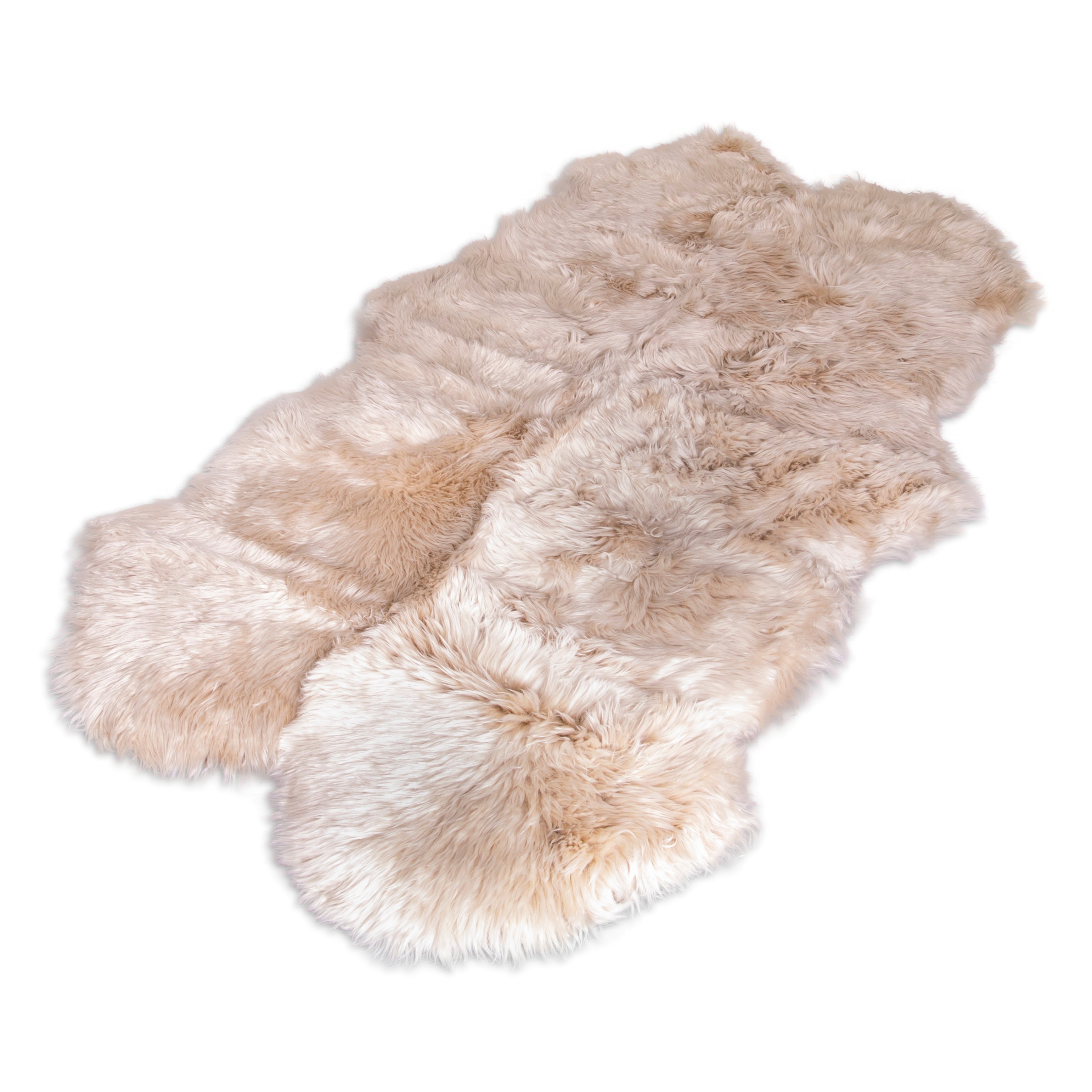 Native Home & Lifestyle Quad Sheepskin Rug-Beaumonde