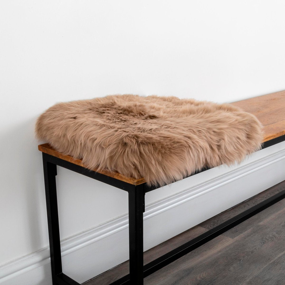 Native Home & Lifestyle Square Sheepskin Chair Pad-Beaumonde