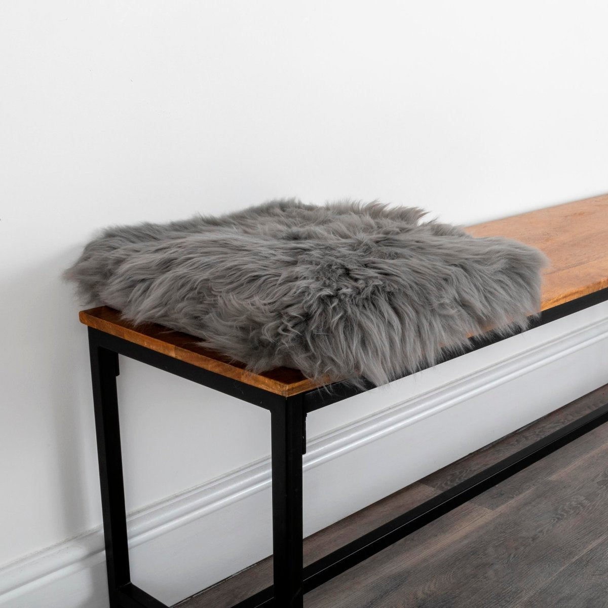 Native Home & Lifestyle Square Sheepskin Chair Pad-Beaumonde