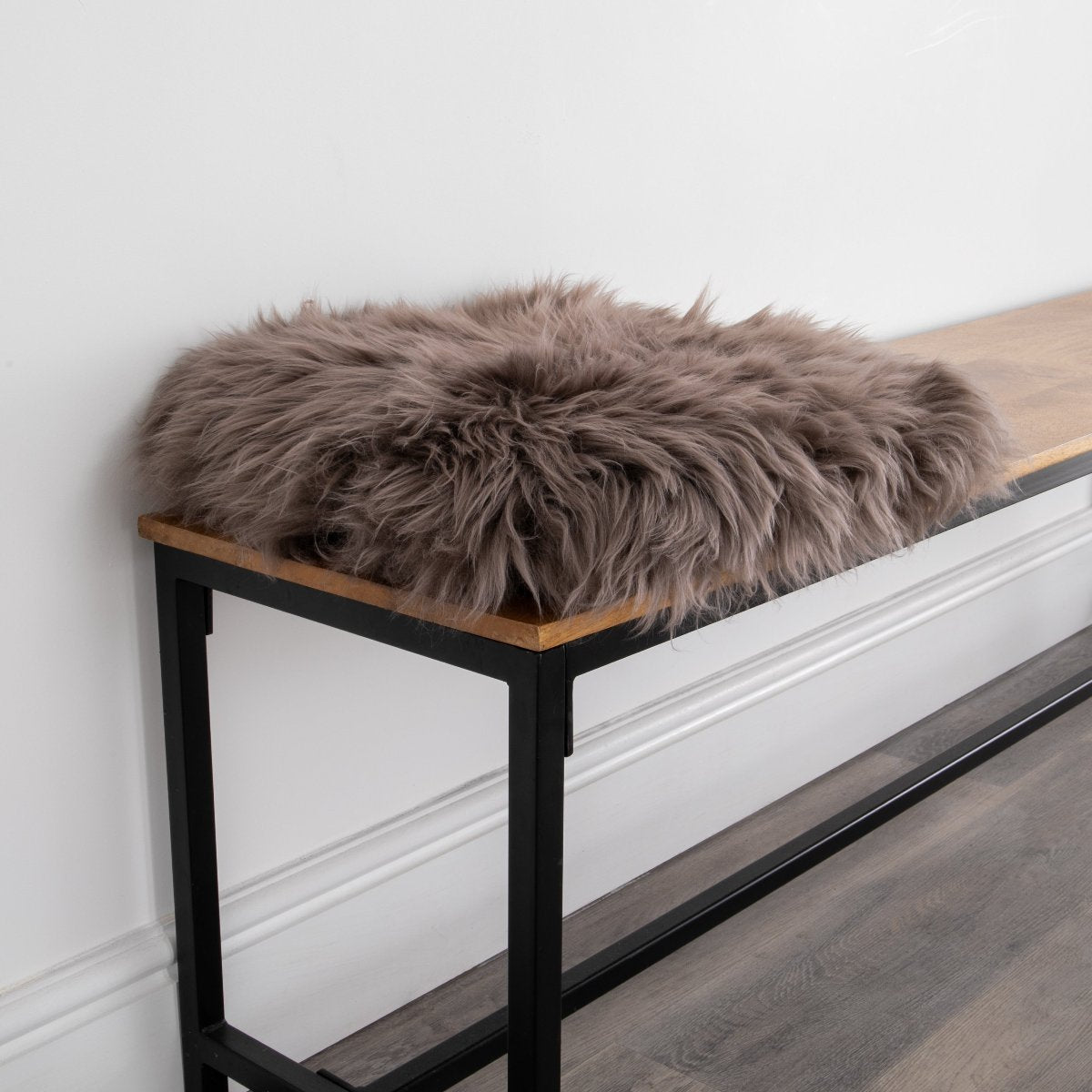 Native Home & Lifestyle Square Sheepskin Chair Pad-Beaumonde
