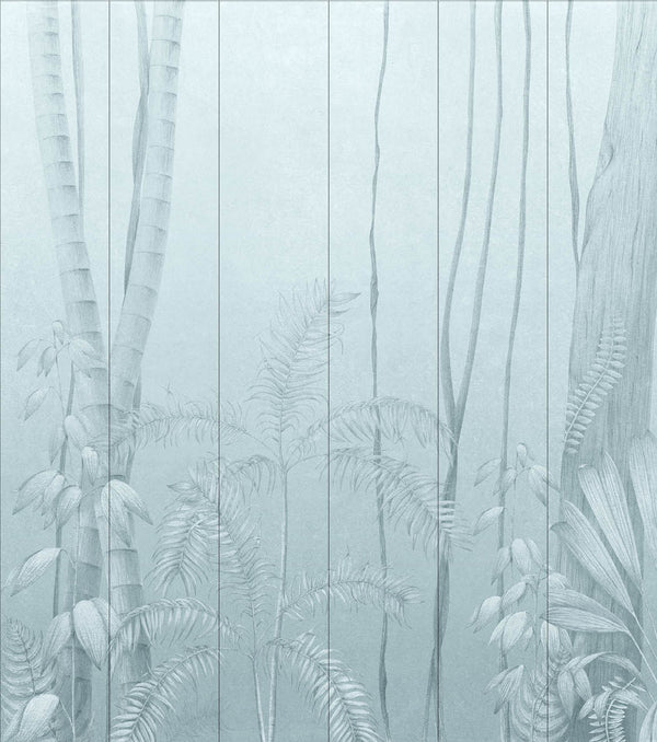 NLXL Amazonia Blue Wallpaper-Beaumonde