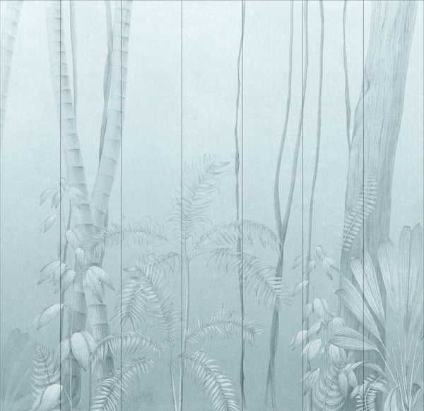 NLXL Amazonia Blue Wallpaper-Beaumonde
