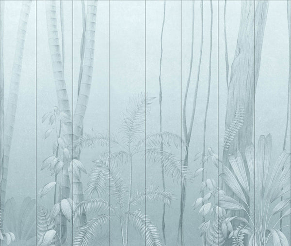 NLXL Amazonia Blue Wallpaper-Beaumonde