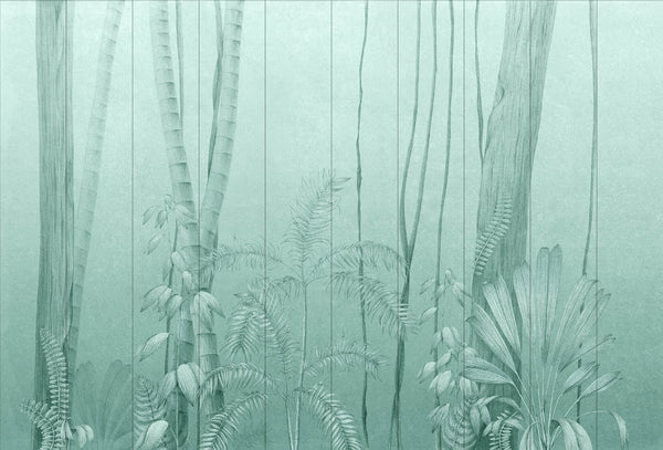 NLXL Amazonia Green Wallpaper-Beaumonde