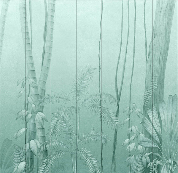 NLXL Amazonia Green Wallpaper-Beaumonde