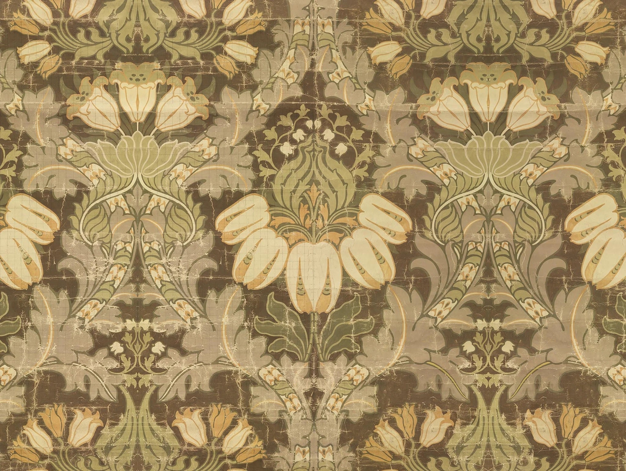 Big Pattern Luther Wallpaper Mural-Beaumonde