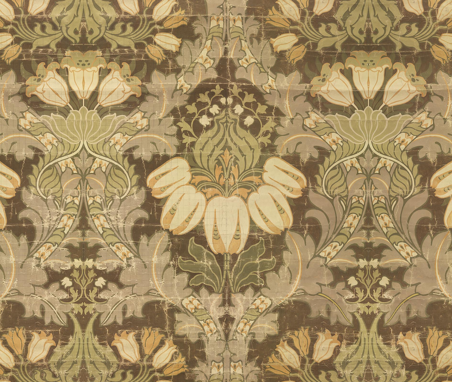 Big Pattern Luther Wallpaper Mural-Beaumonde