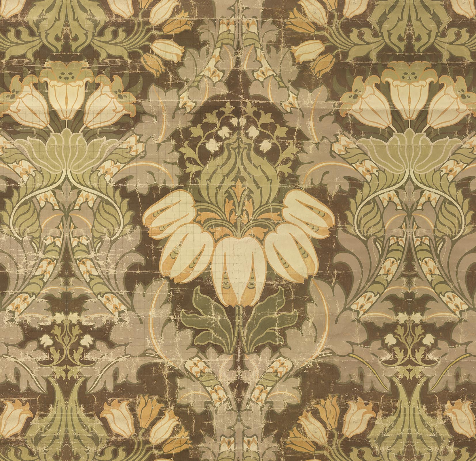 Big Pattern Luther Wallpaper Mural-Beaumonde