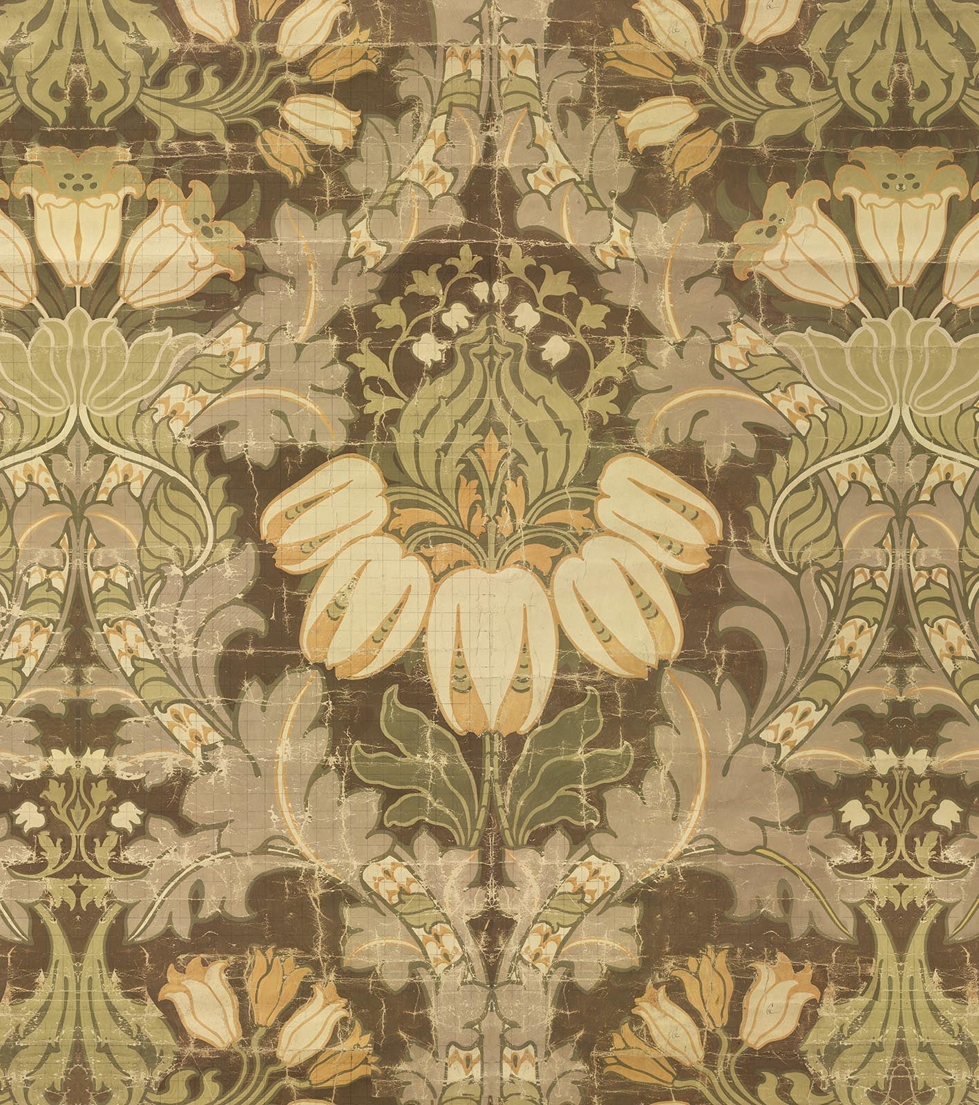 Big Pattern Luther Wallpaper Mural-Beaumonde