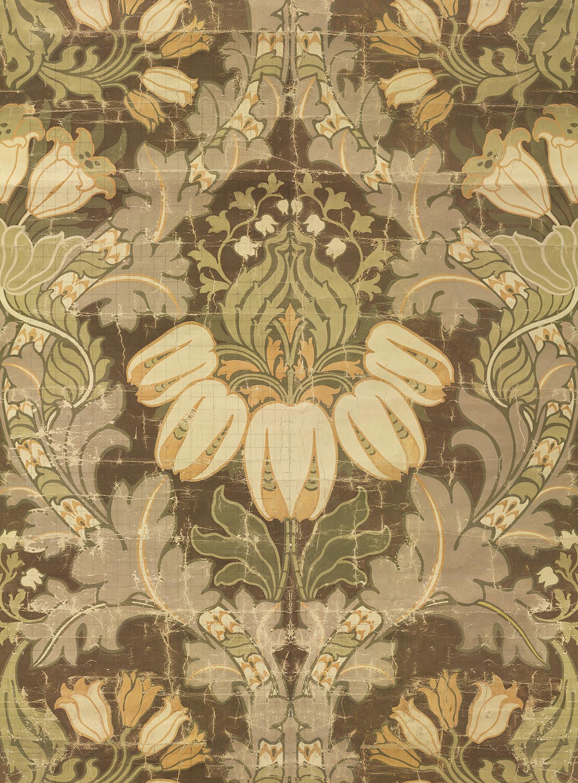 Big Pattern Luther Wallpaper Mural-Beaumonde