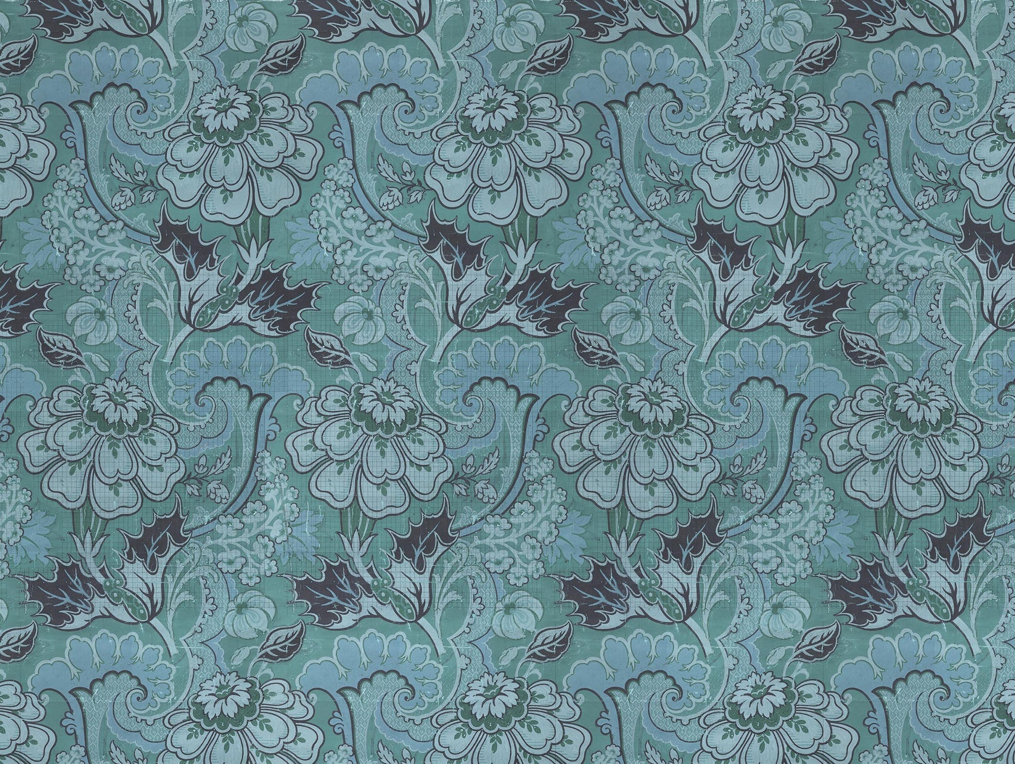 Big Pattern Paola Wallpaper Mural-Beaumonde