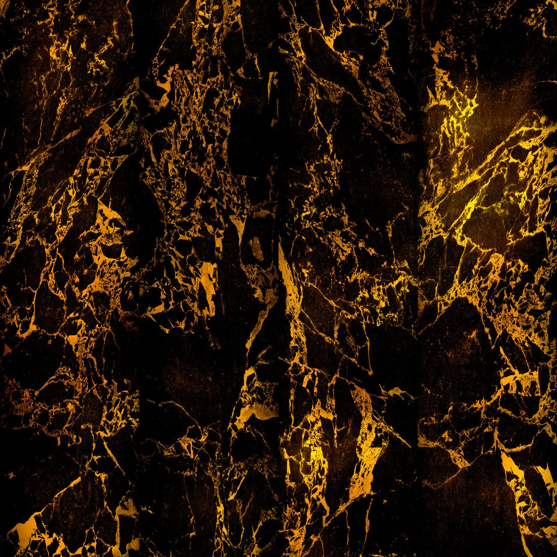 NLXL Black Metallic Marble Mirrored Wallpaper-Beaumonde