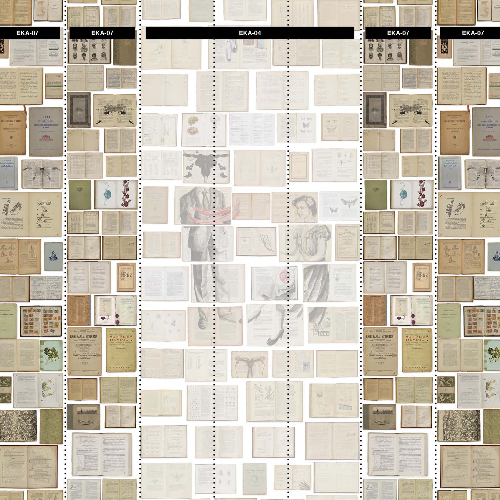 Books White Wallpaper-Beaumonde