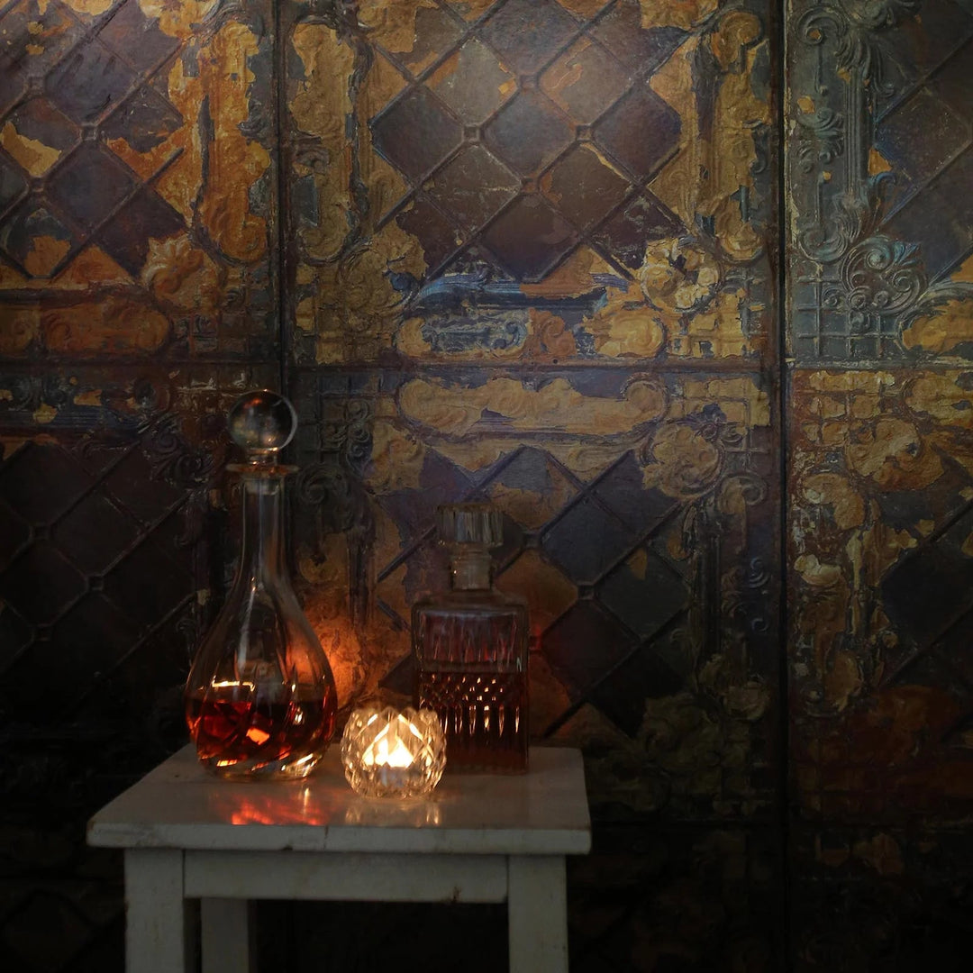 NLXL Brooklyn Tin Tiles Metallic Wallpaper TIN-08-Beaumonde