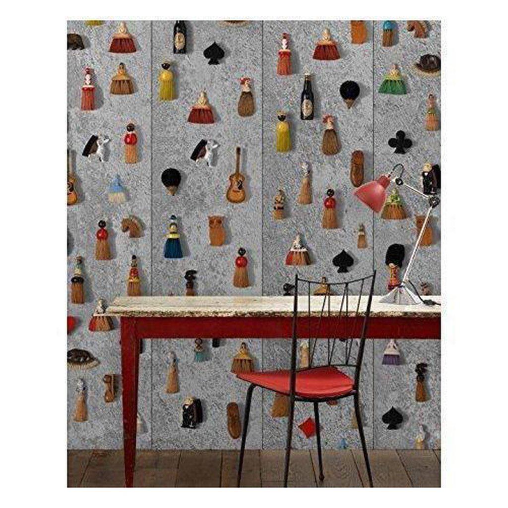 NLXL Brooms Obsession Wallpaper-Beaumonde